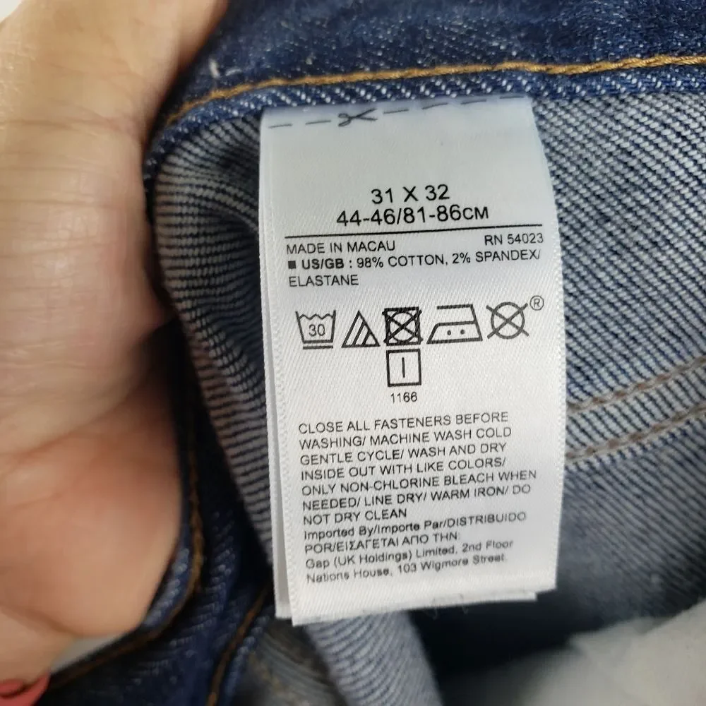 Men's Banana Republic Blue Denim Slim Fit Jeans Size 31X32